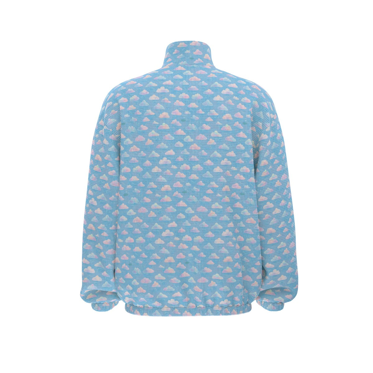 Unisex Turtleneck Zippered Sweatshirt