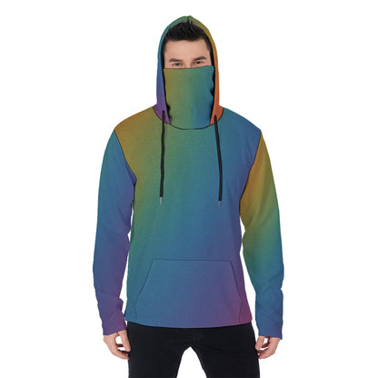 Men's Heavy Fleece Hoodie With Mask