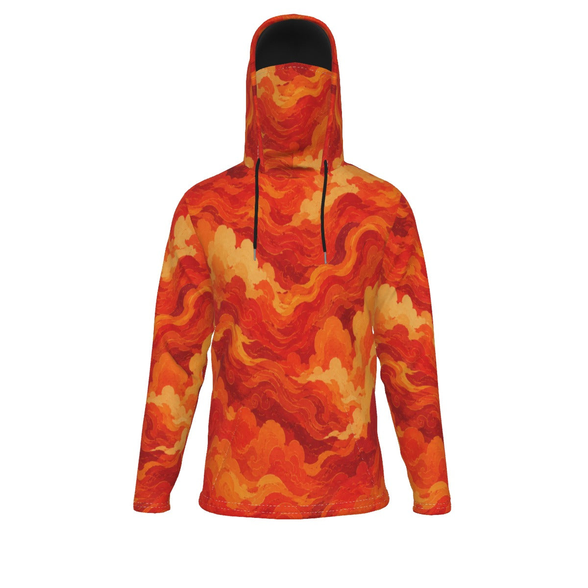Men's Pullover Hoodie With Mask - view 1