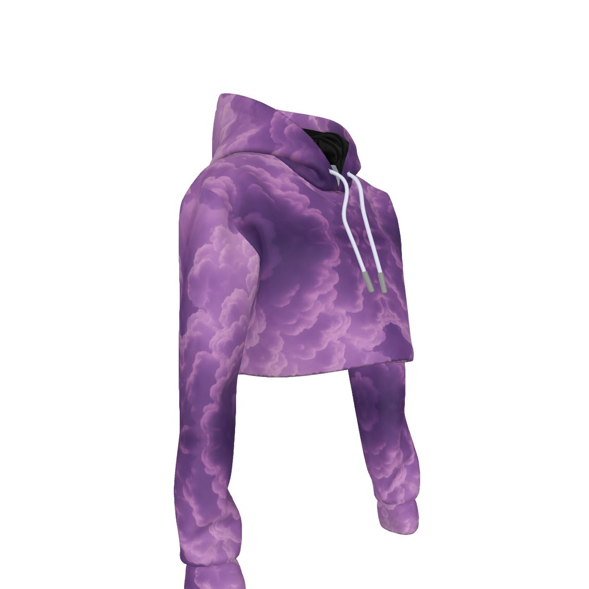 Women's Crop Top Hoodie