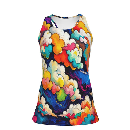 Women's Racer Vest | 190GSM Cotton