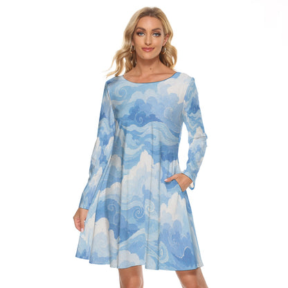 Women's Crew Neck Dress by O’Nimbus