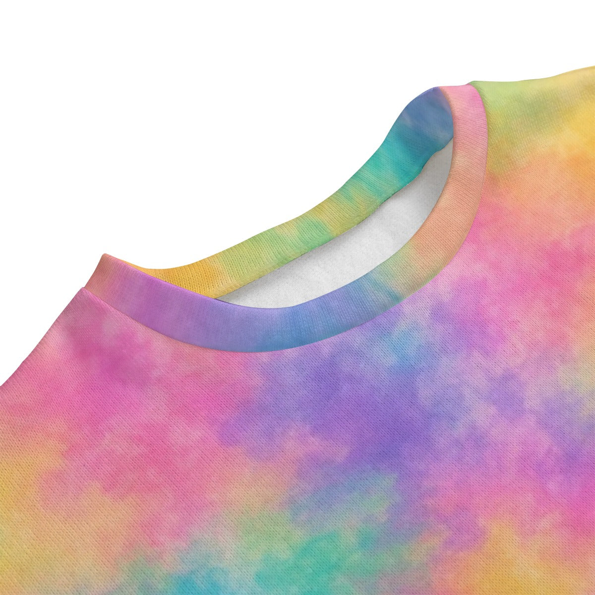 Unisex Drop-shoulder Knitted Fleece Sweater - view 3