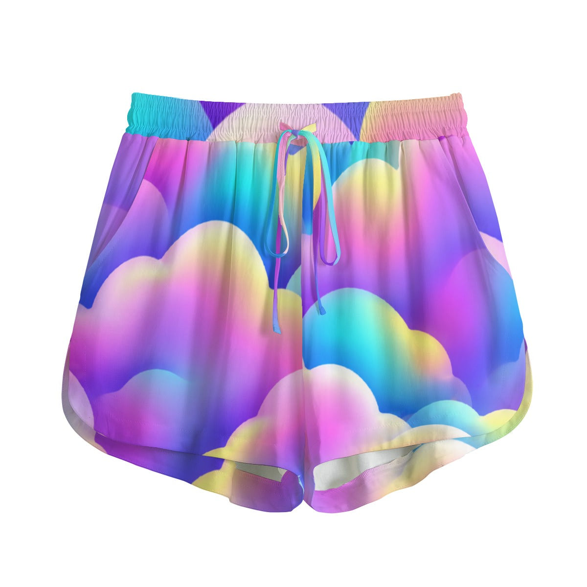 Women's Shorts With Drawstring | Rayon
