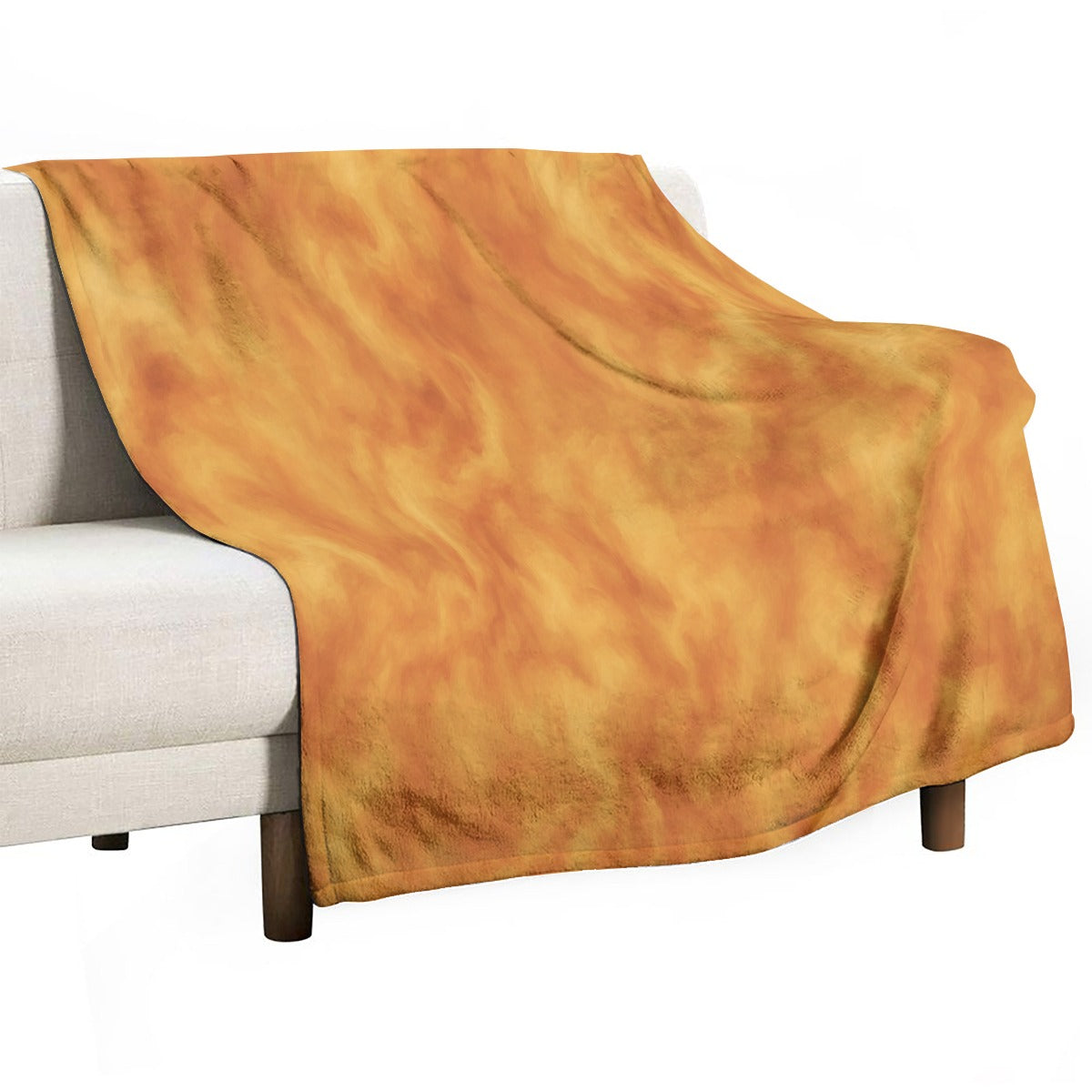 Unisex Single-Side Printing Flannel Blanket
