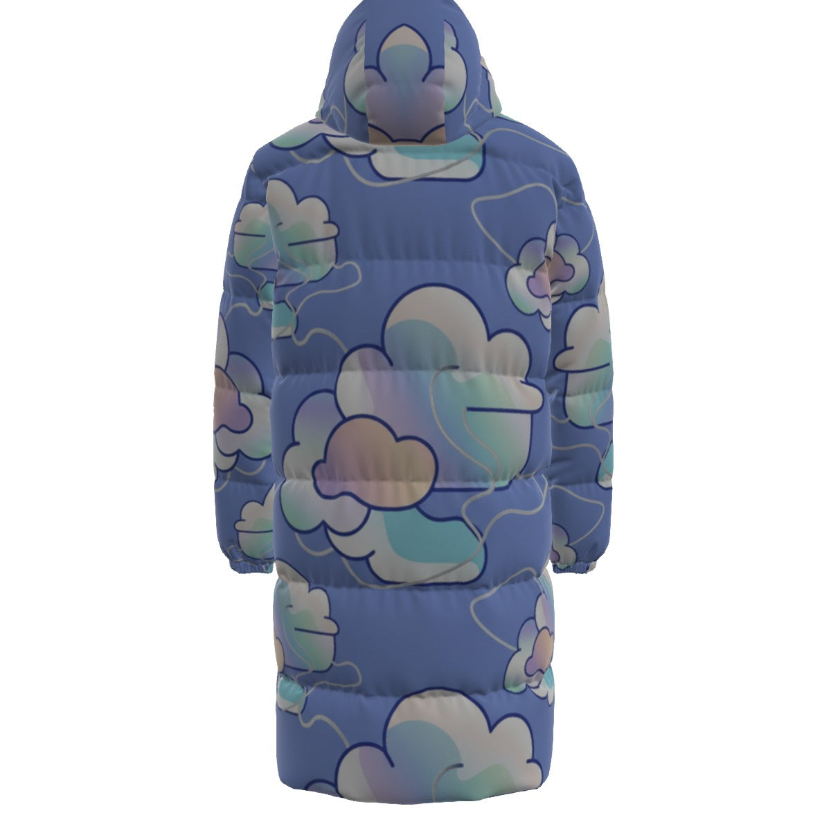 Unisex Long Down Jacket