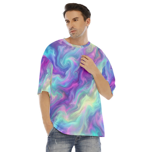Men's Drop Shoulder T-shirt With Short Sleeve