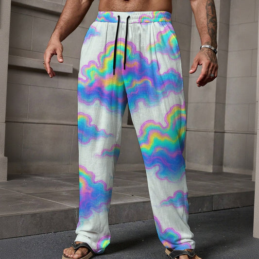 Men's Loose Casual Pants With Pocket