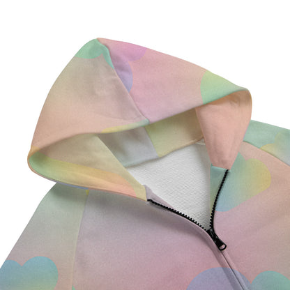 Unisex Kid's Zip Up Raglan Sleeve Hoodie | 310GSM Cotton