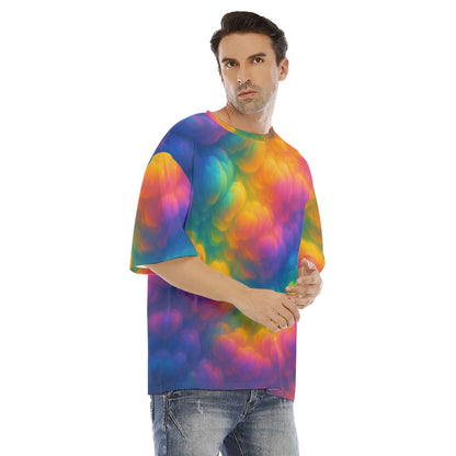 Men's Drop Shoulder T-shirt With Short Sleeve