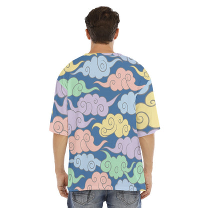 Men's Drop Shoulder T-shirt With Short Sleeve