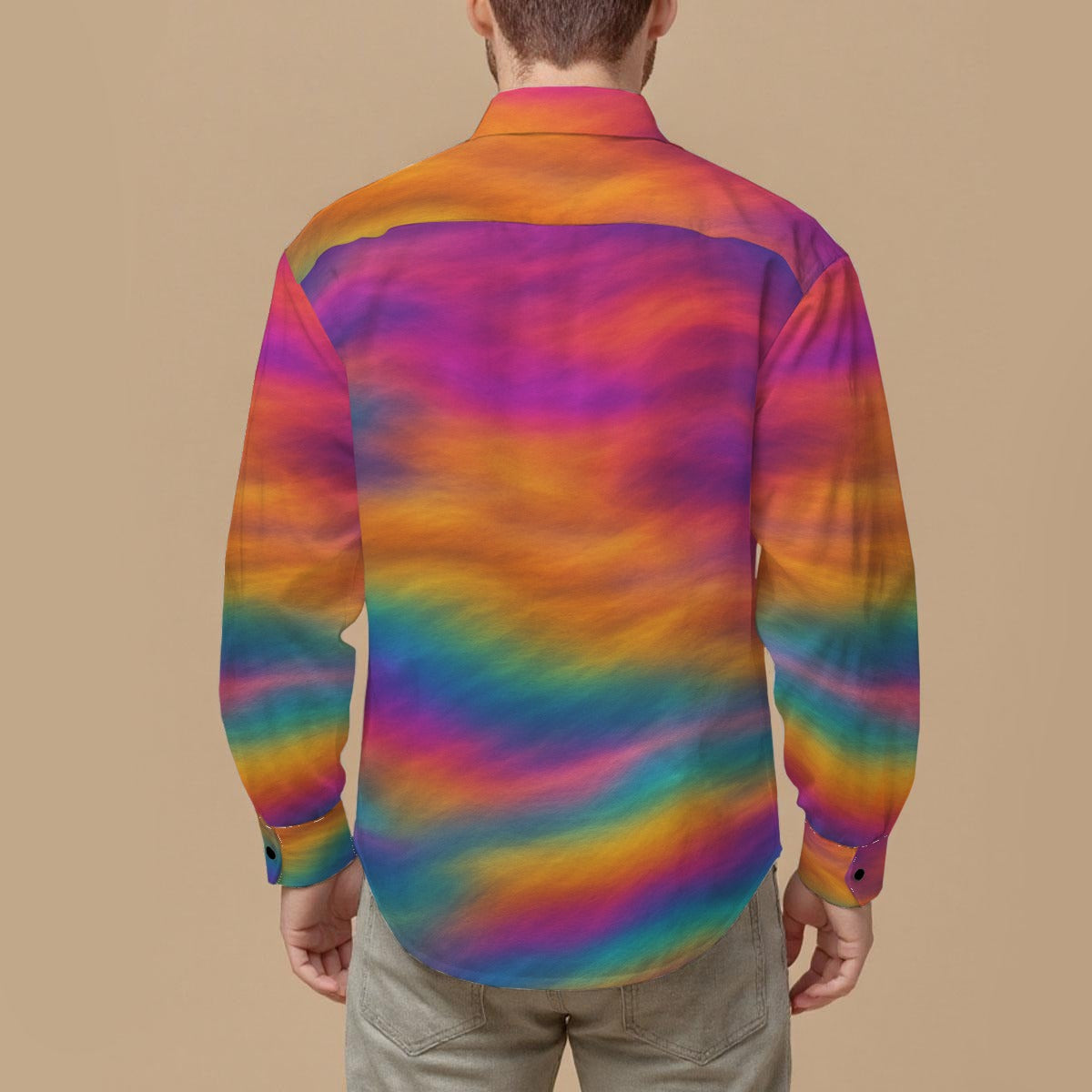 Men's Slim Fit Long Sleeve Shirt