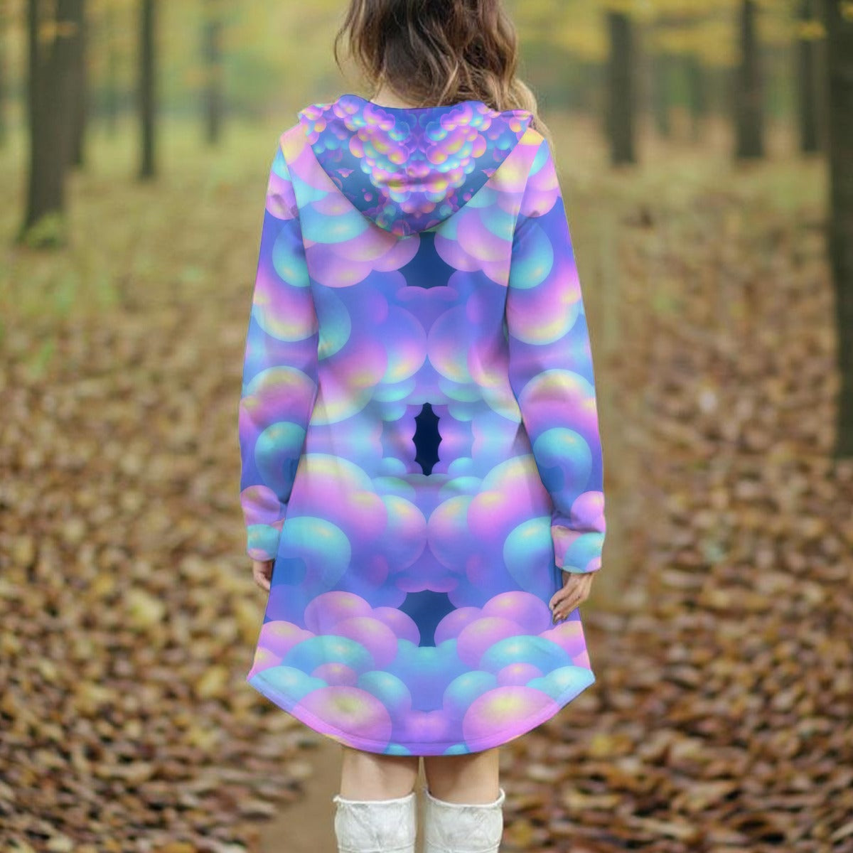 Women's Longline Hoodie Dress