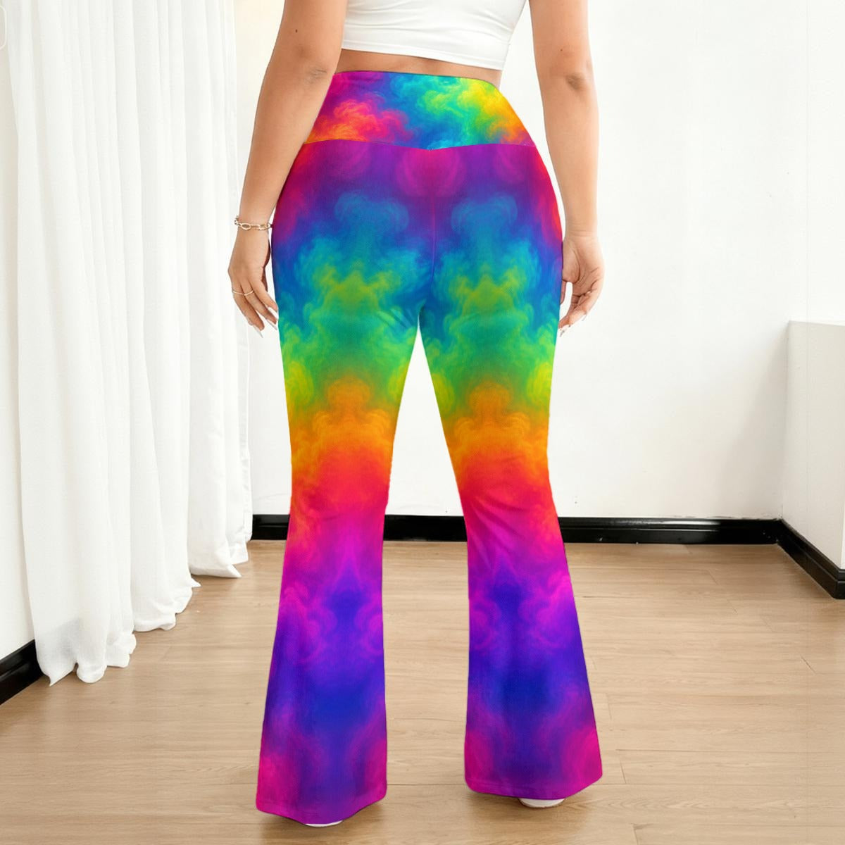 All-over print Women's Flare Yoga Pants