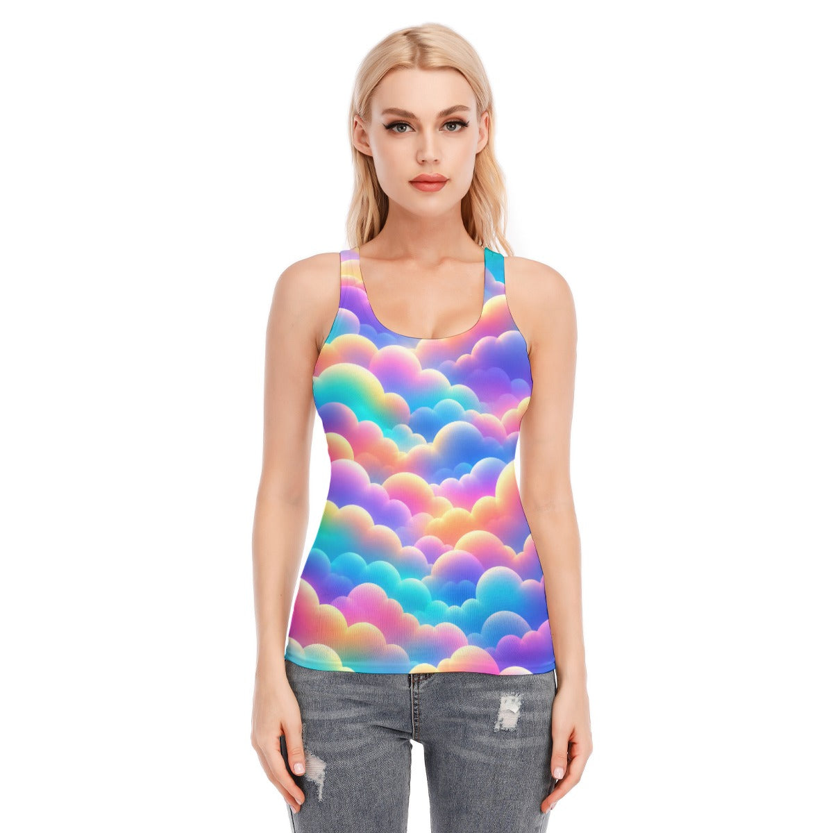 Women's Racer Vest | 190GSM Cotton