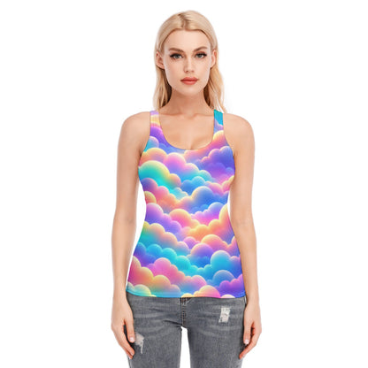 Women's Racer Vest | 190GSM Cotton