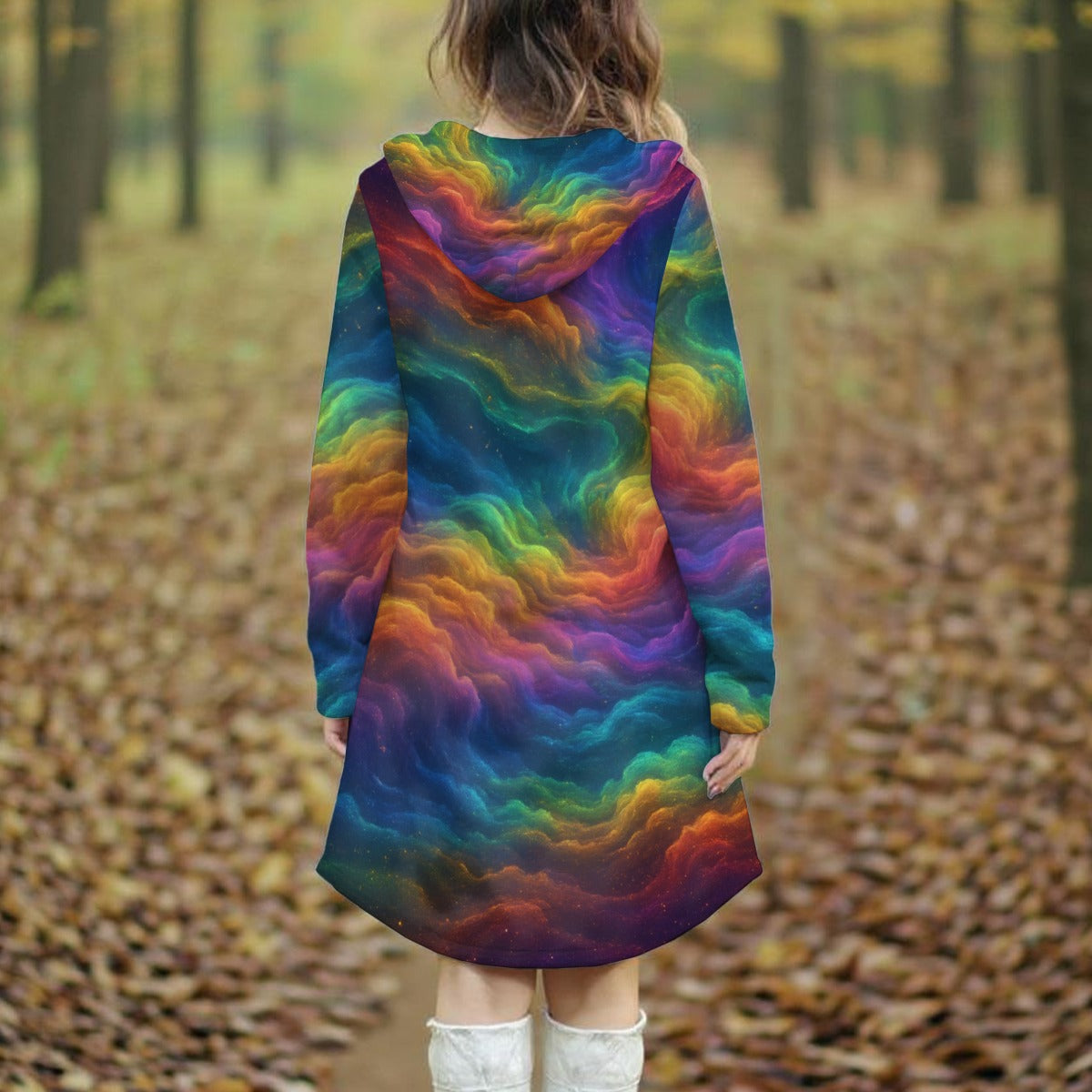 Women's Longline Hoodie Dress