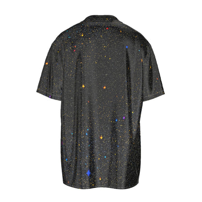 Men's Imitation Silk Short-Sleeved Shirt