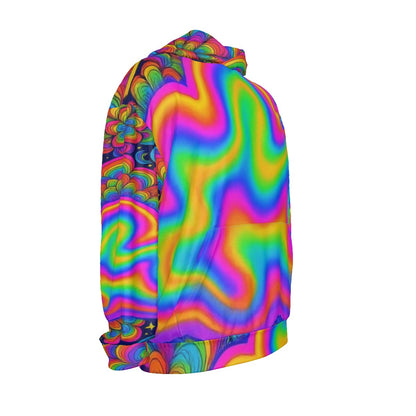 Men's Drop Shoulder Patch Pocket Hoodie