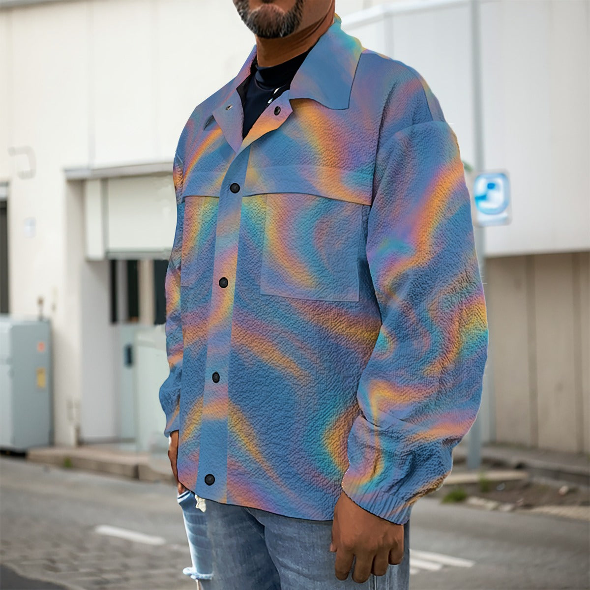 Men's Casual Lapel Jacket