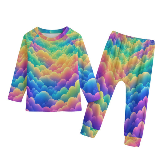 Kid's Knitted Fleece Set