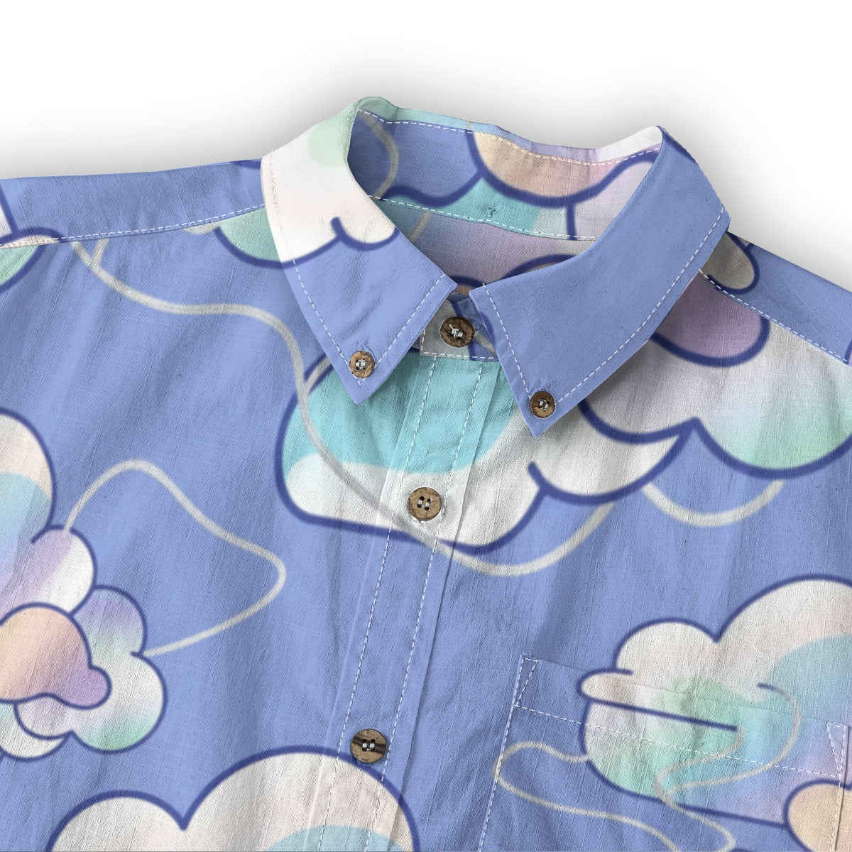 Men's Casual Lapel Long Sleeve Shirt|125GSM Cotton