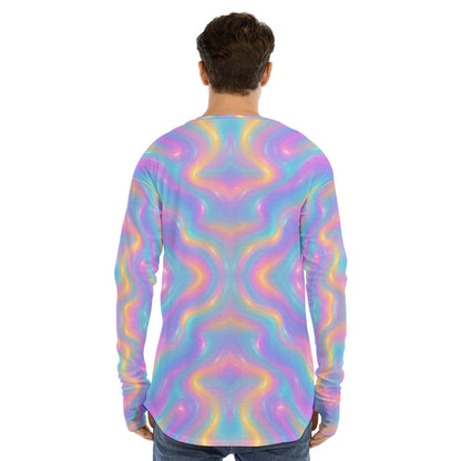 Men's Fingerless Long Sleeve T-shirt