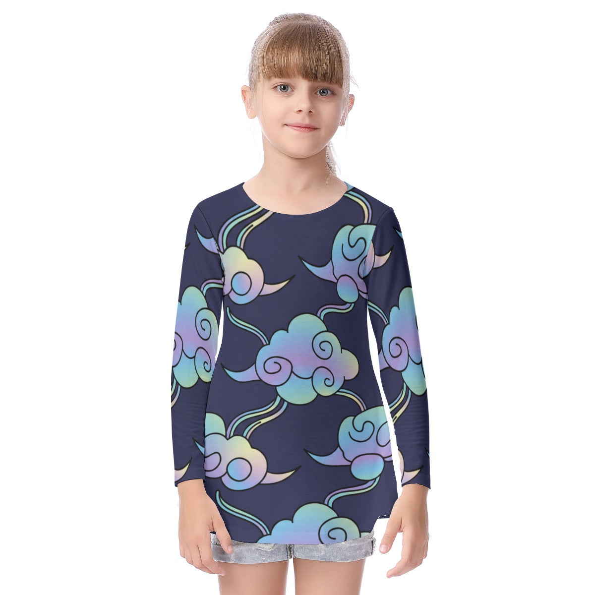 Kid's Long Sleeve O-neck T-shirt