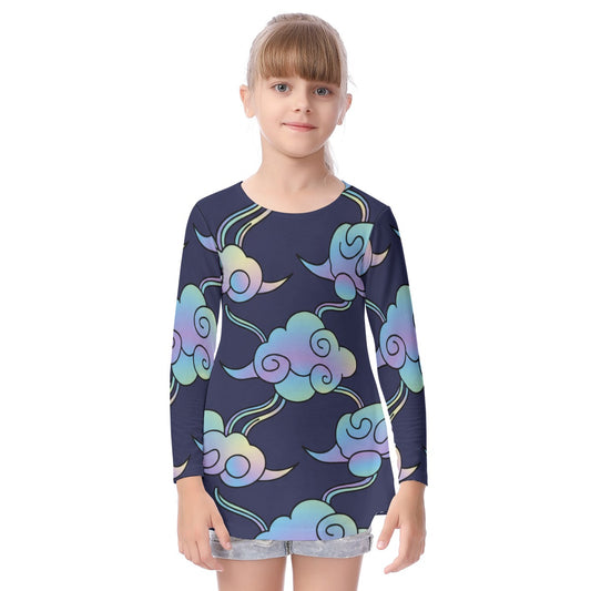 Kid's Long Sleeve O-neck T-shirt