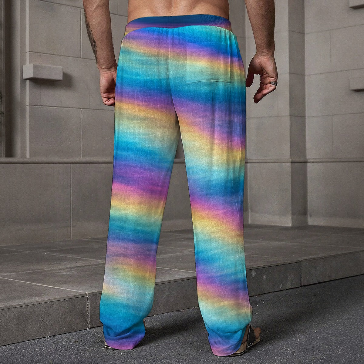 Men's Loose Casual Pants With Pocket