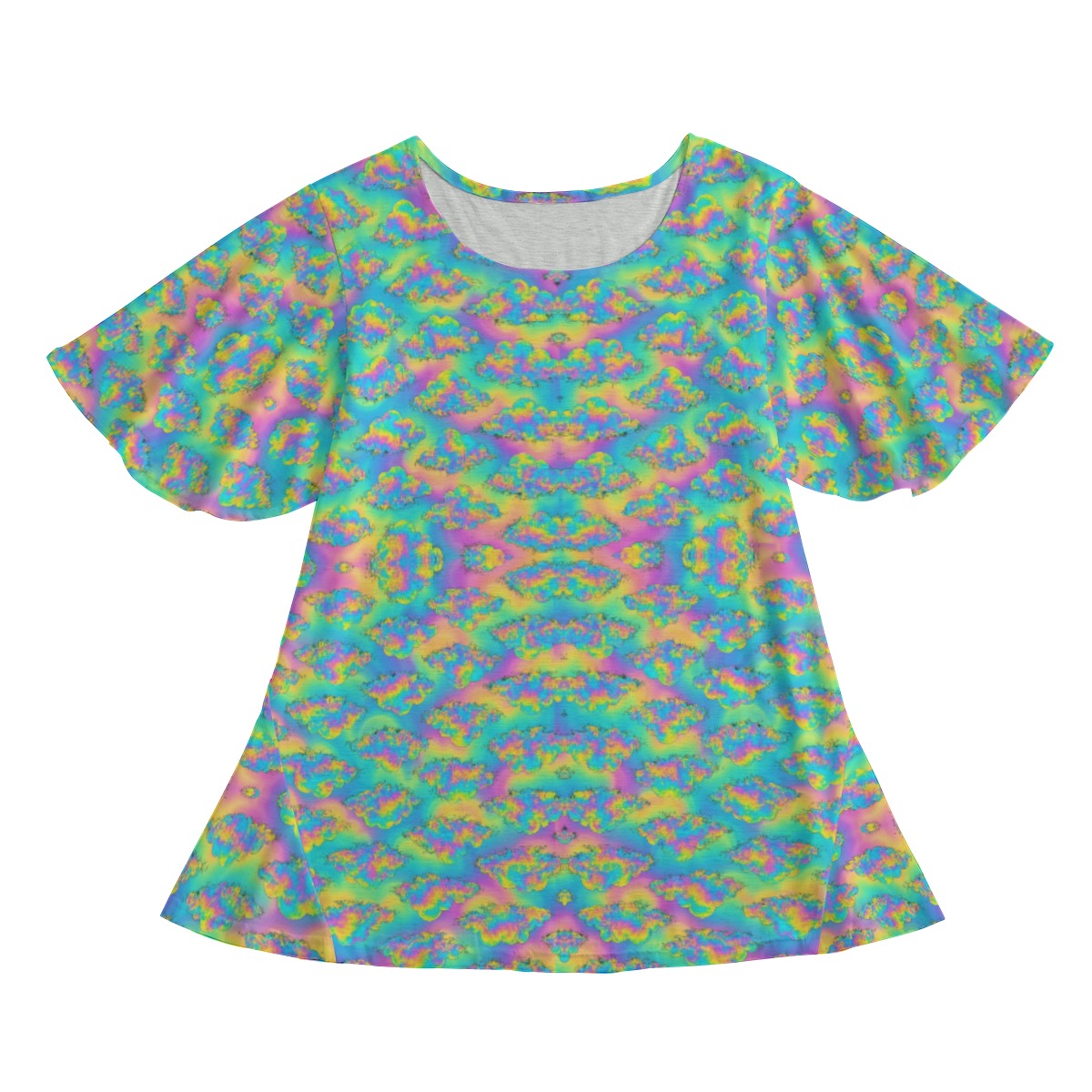 Women's Round Neck T-shirt With Short Sleeve