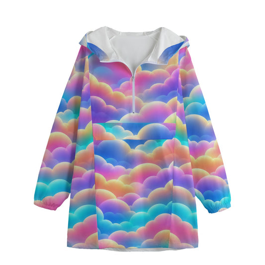 Unisex Windbreaker Long Jacket