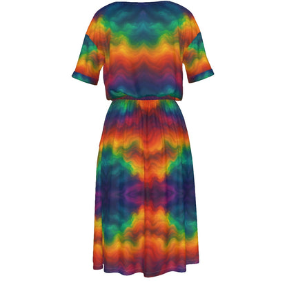 Women's Elastic Waist Dress