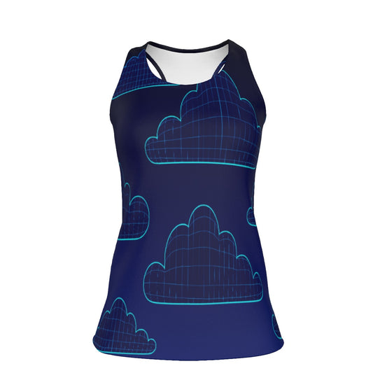 Women's Racer Vest | 190GSM Cotton