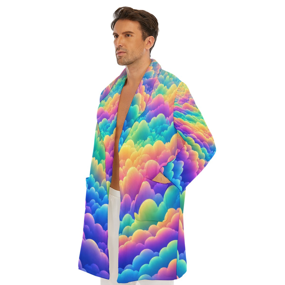 Men's Borg Fleece Robe