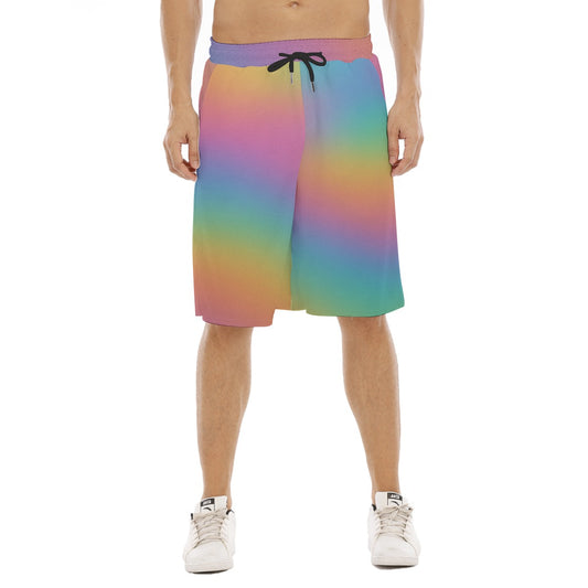 Men's Tether Loose Shorts With Pocket