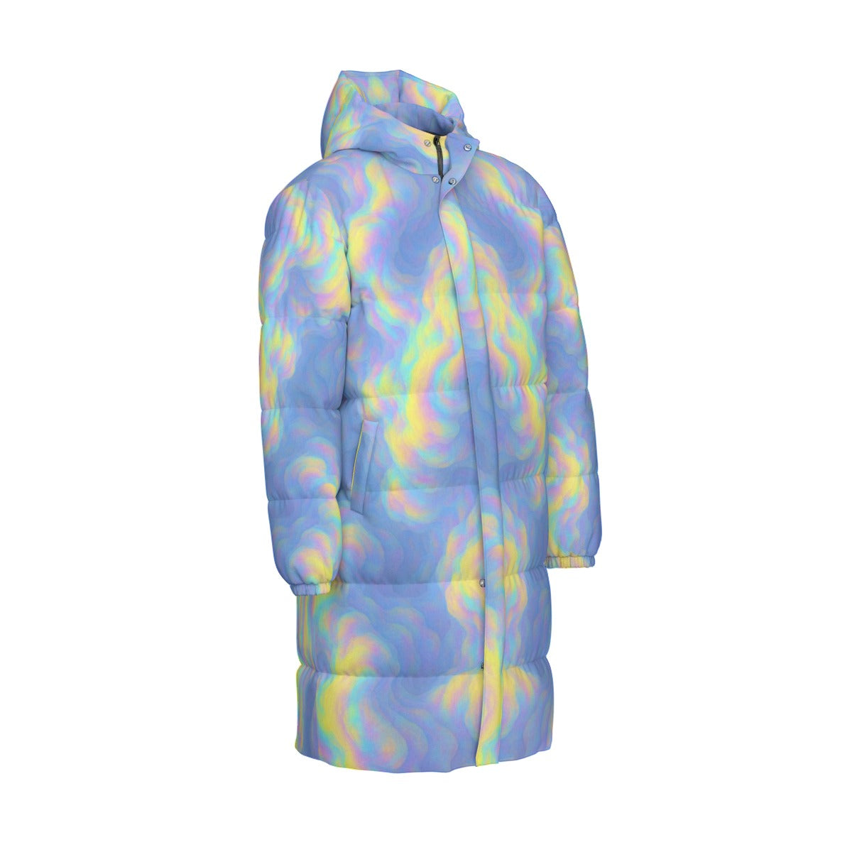 Unisex Long Down Jacket