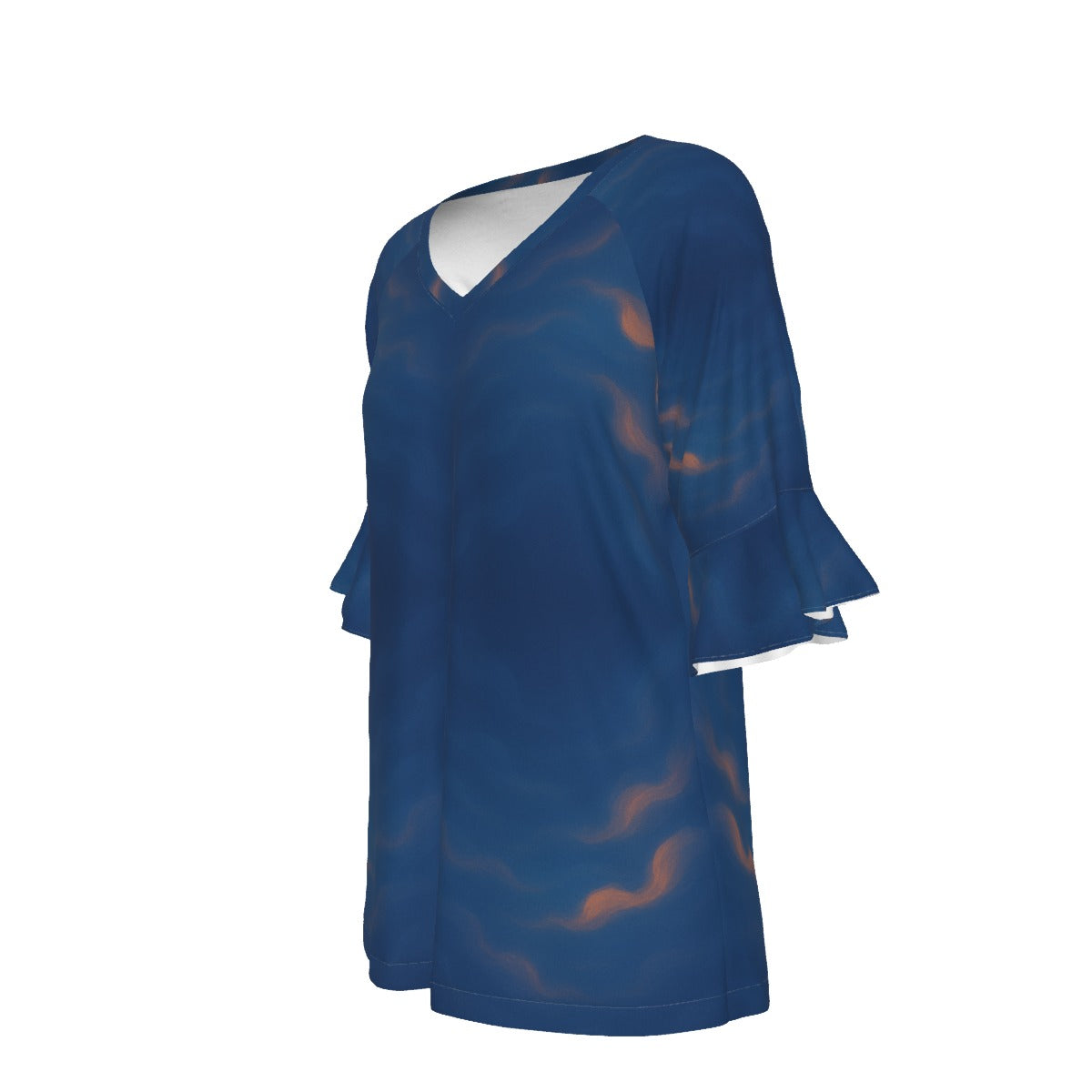 Women's T-shirt With Bell Sleeve