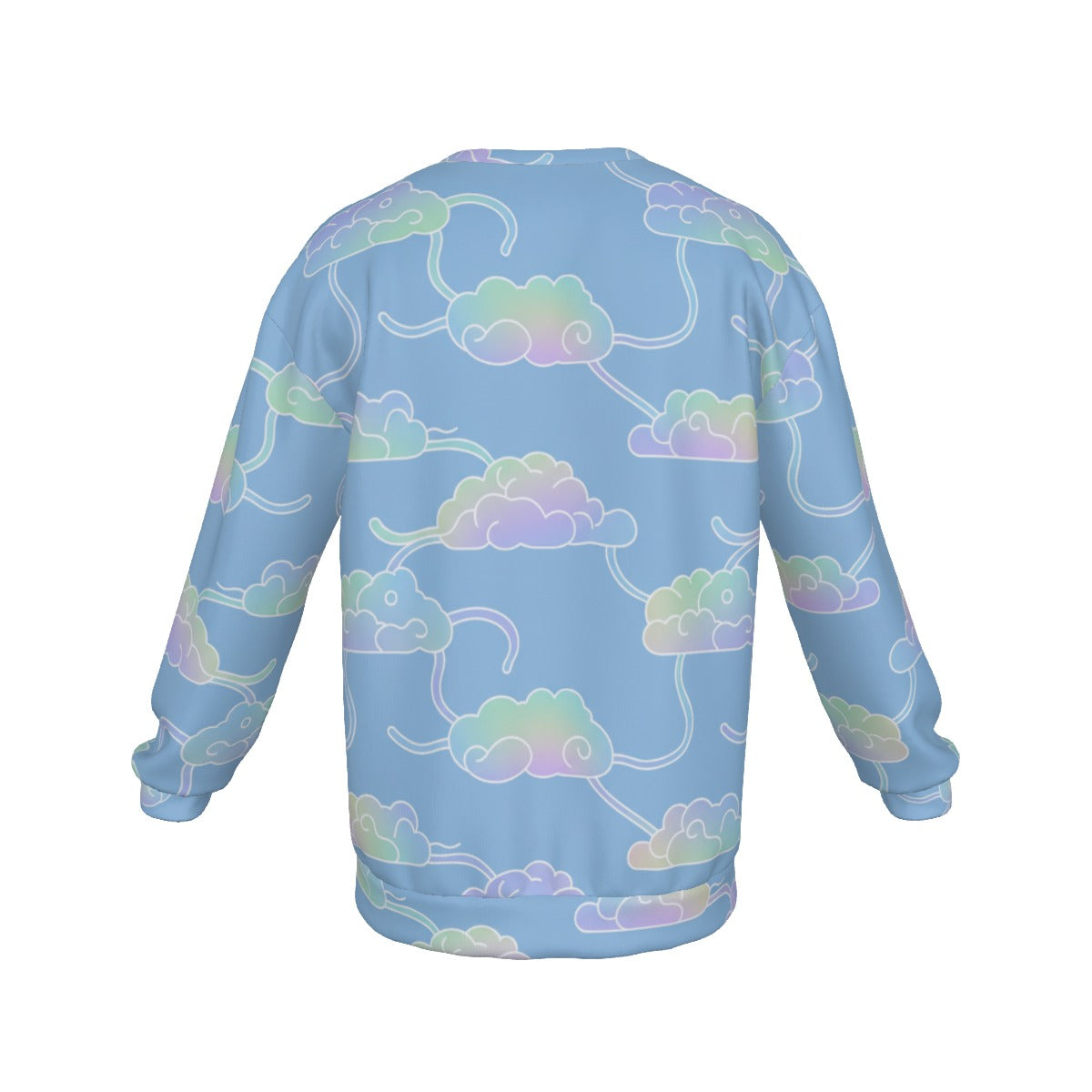 Men's Drop Shoulder Round Neck Long-Sleeved Sweatshirt