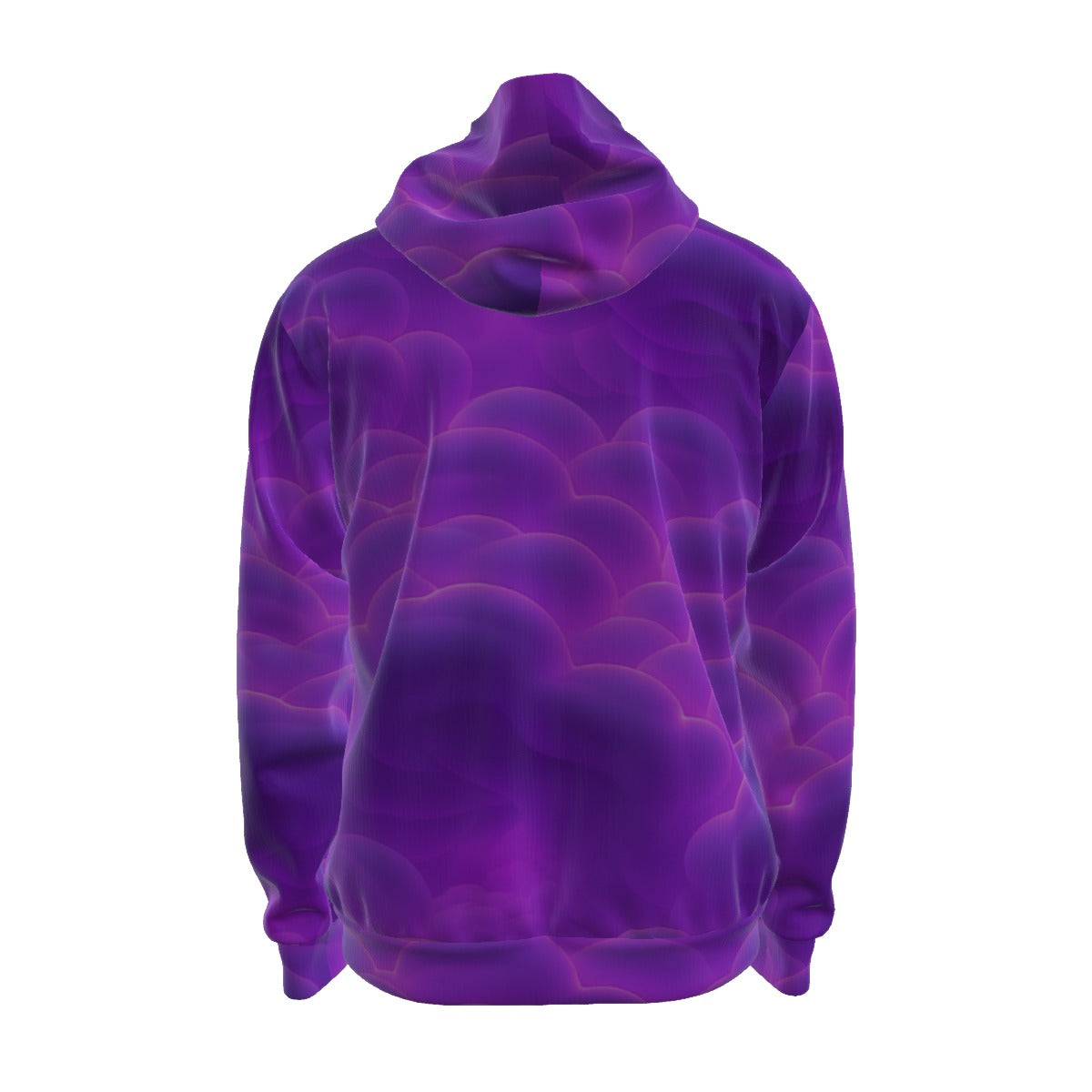 Unisex Zipper Hoodie With Black Lining