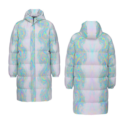 Unisex Long Down Jacket