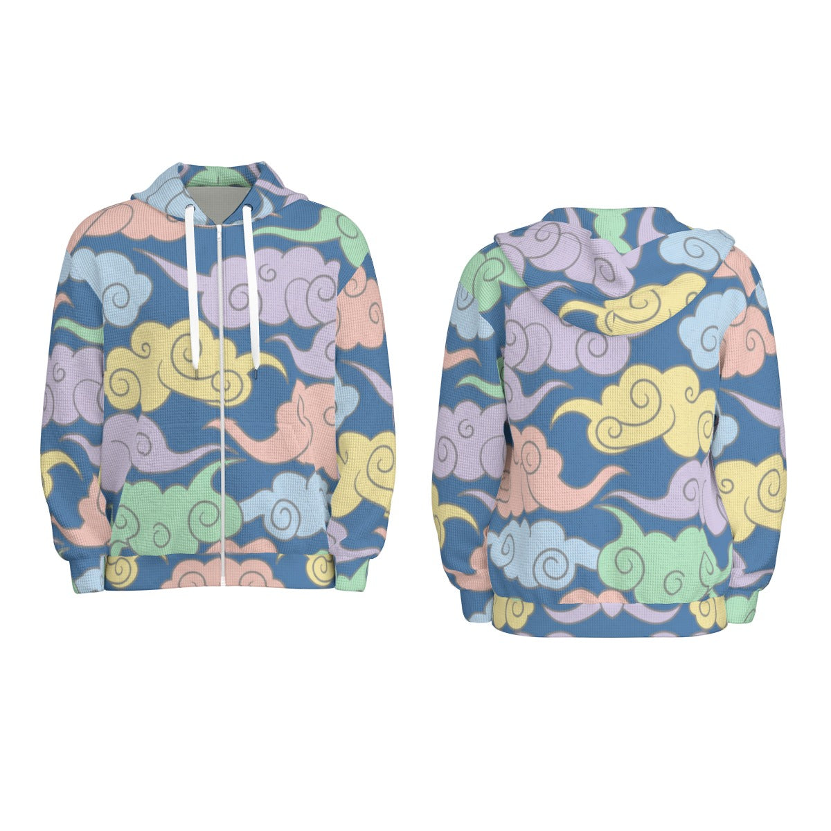 Unisex Zip Hooded Sweatshirt