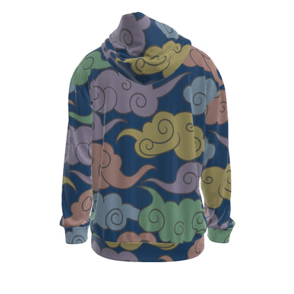 Men's Drop Shoulder Patch Pocket Hoodie