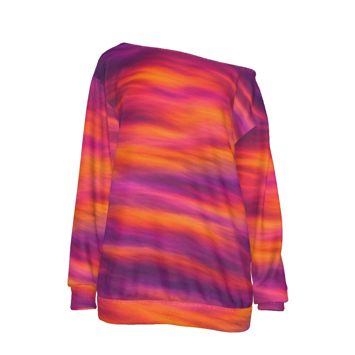 Women's Off-Shoulder Sweatshirt