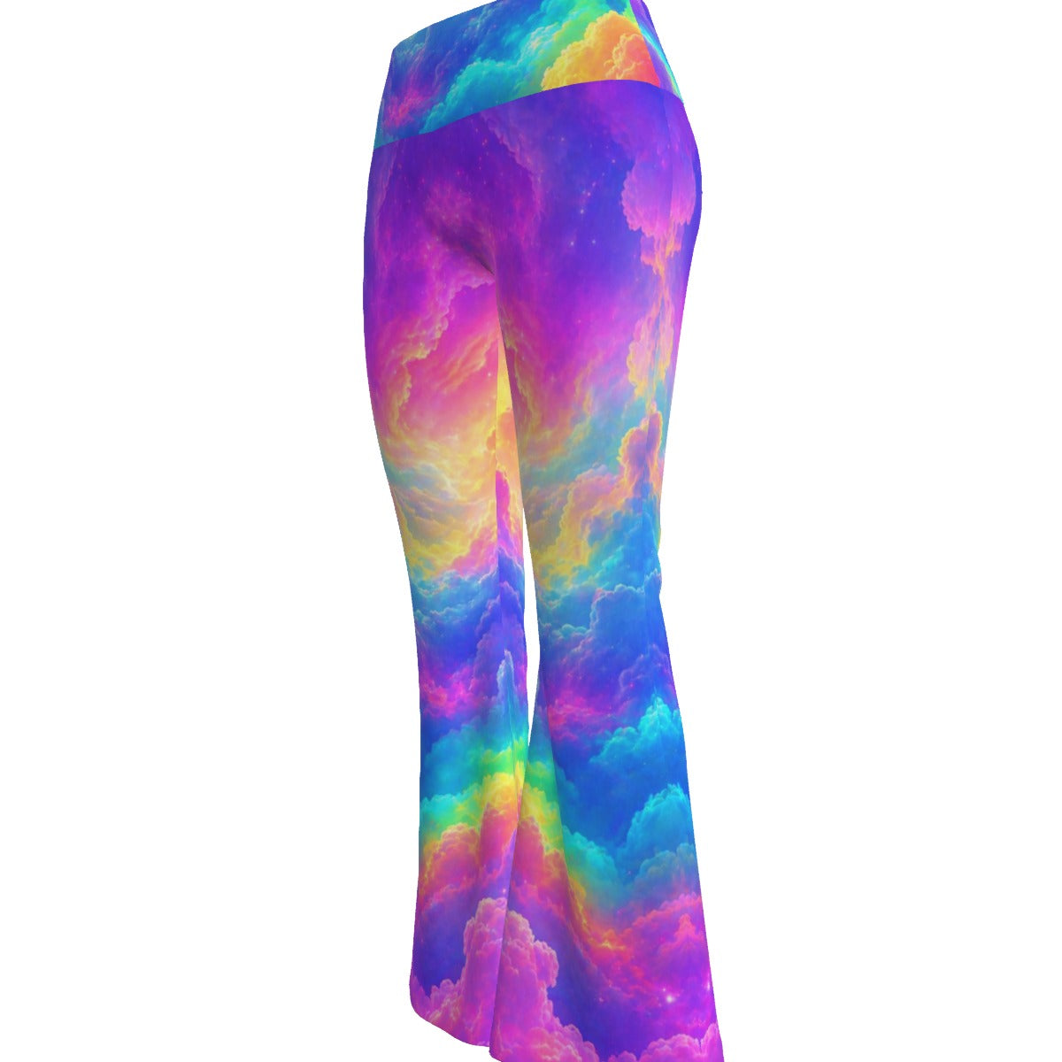 All-over print Women's Flare Yoga Pants