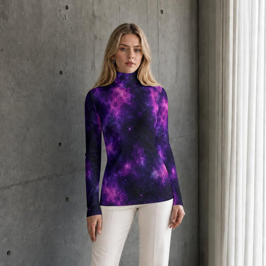Women’s High-Neck Long-Sleeve Top - view 1