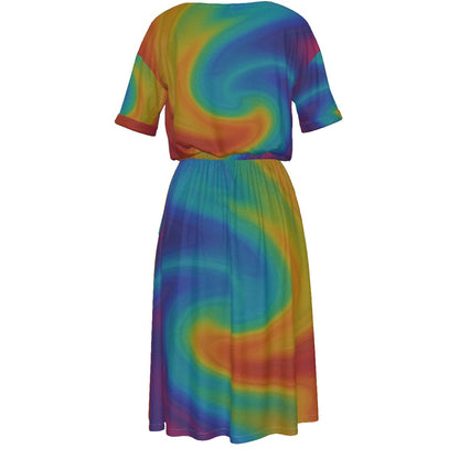 Women's Elastic Waist Dress