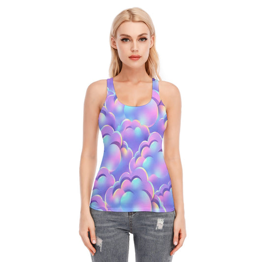 Women's Racer Vest | 190GSM Cotton