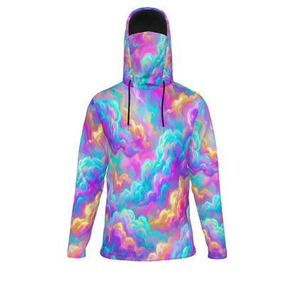 Men's Pullover Hoodie With Mask - view 1