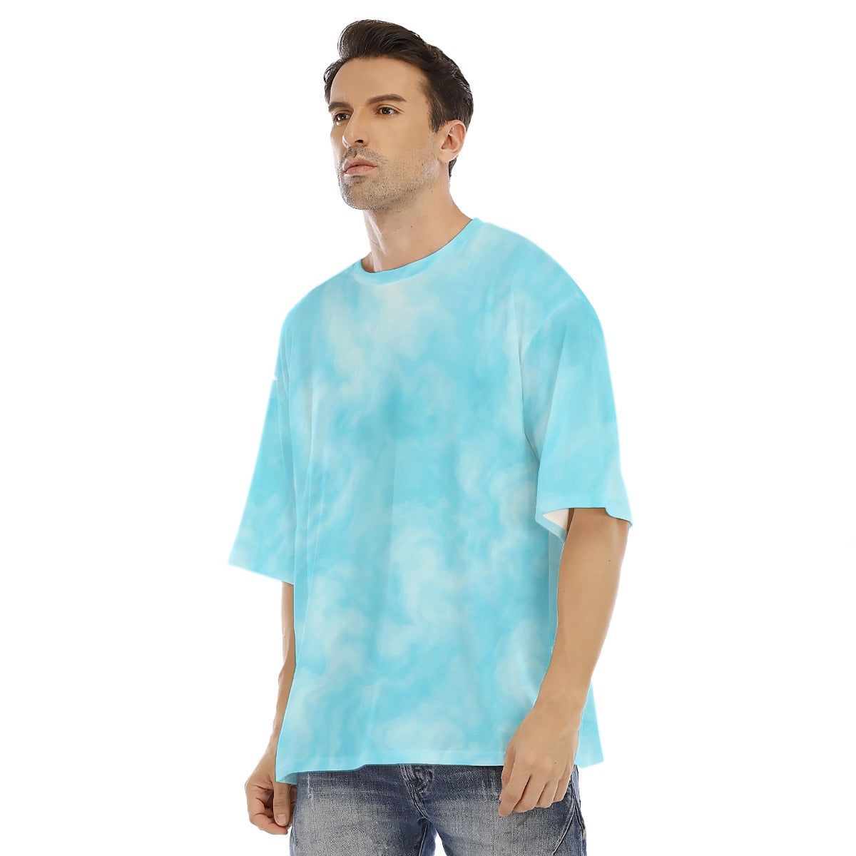 Men's Drop Shoulder T-shirt With Short Sleeve